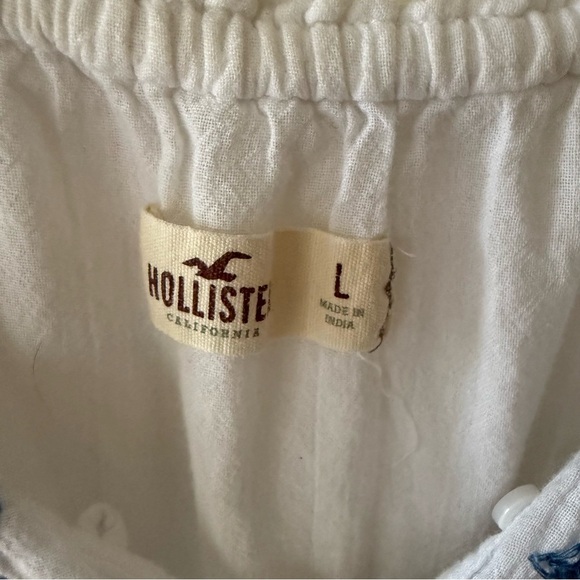 Hollister Boho longline Embroidered Top - Picture 6 of 10